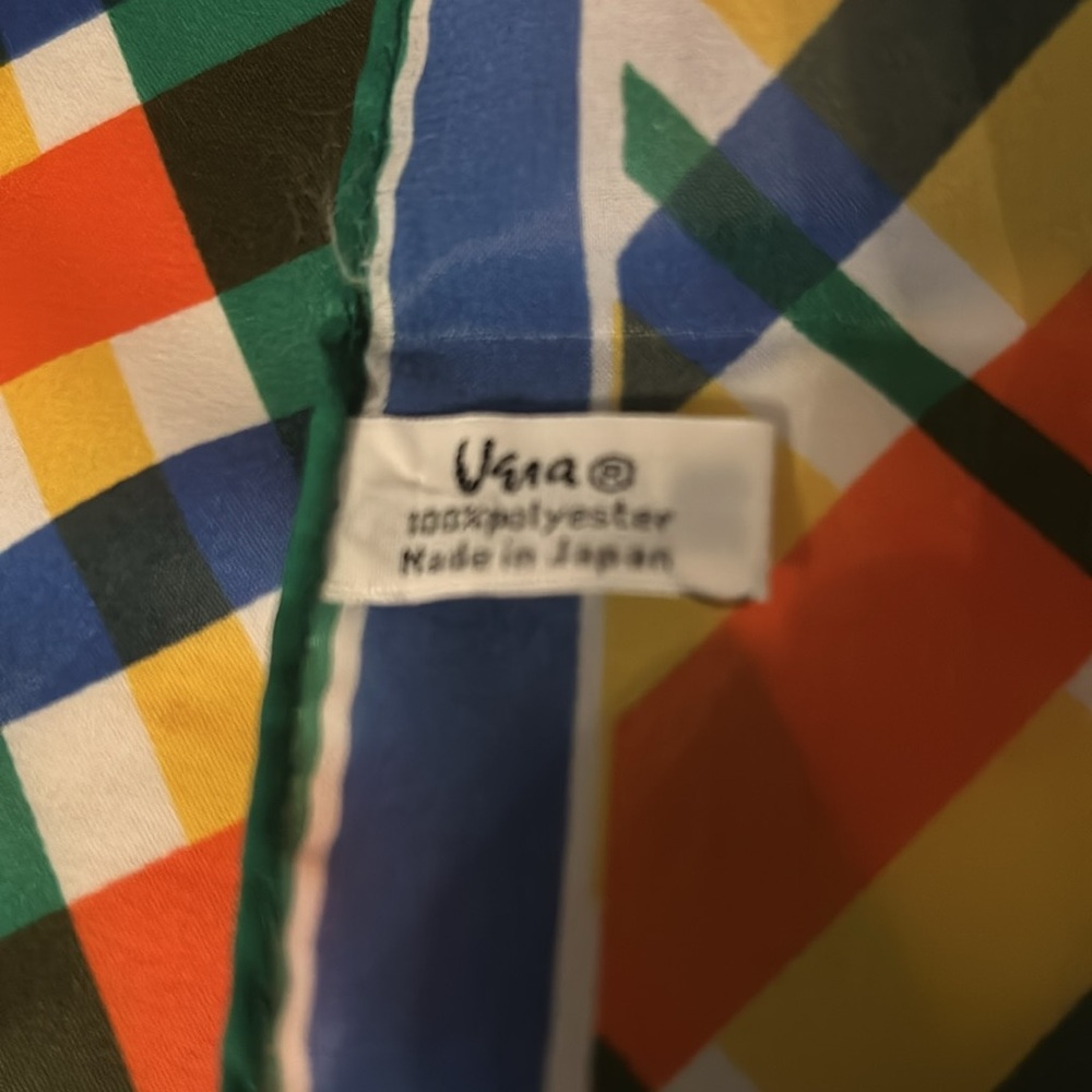 Vera by Vera Neumann 21” square Scarves - set/2 (circa 1970) - Picture 6 of 8